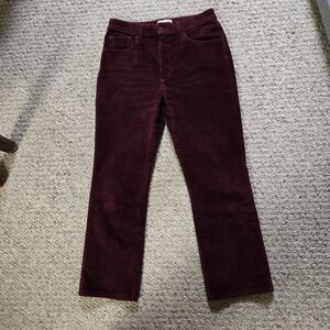 Universal Thread High Rise Maroon Jeans